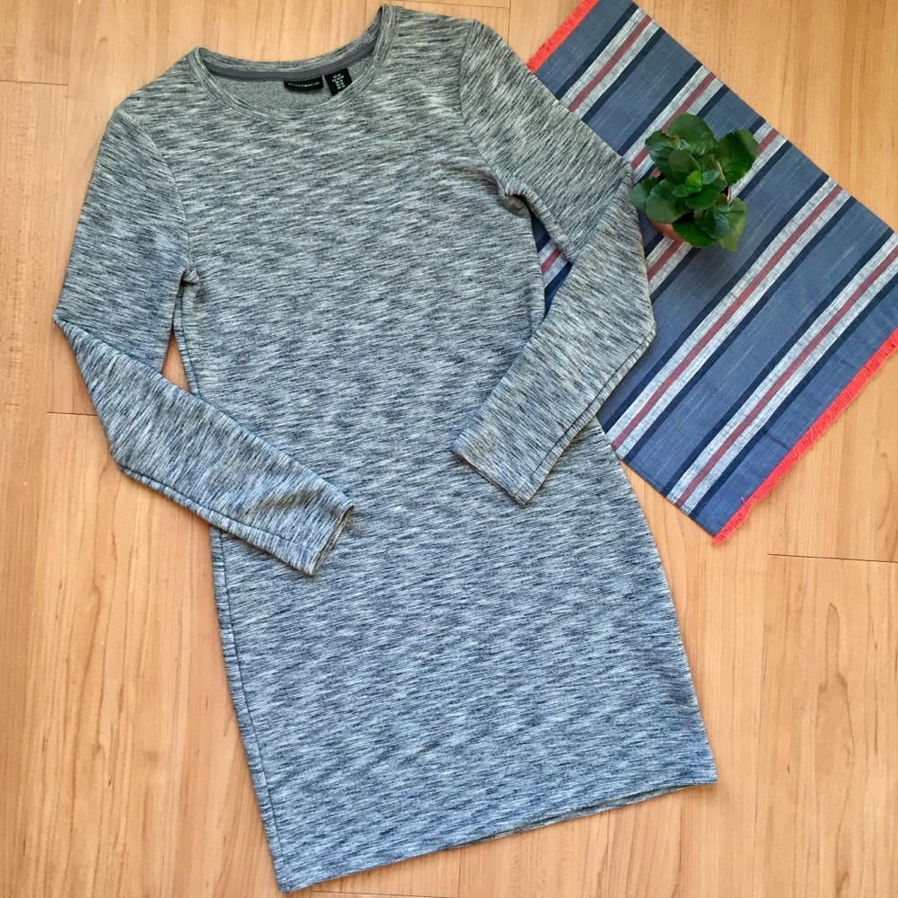Bodycon sweater dress.